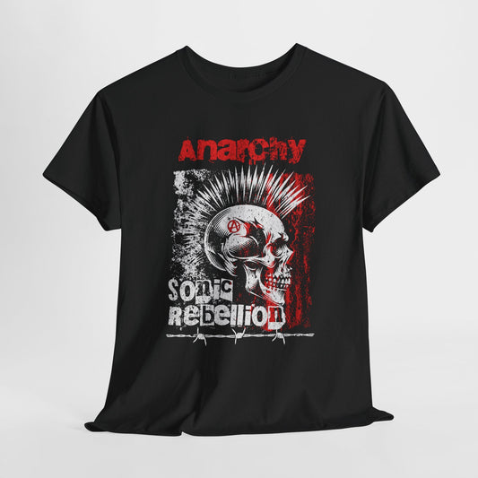 Anarchy Sonic Rebellion | Unisex t - skjorte med klassisk passform - T-Shirt - Iskyns.no