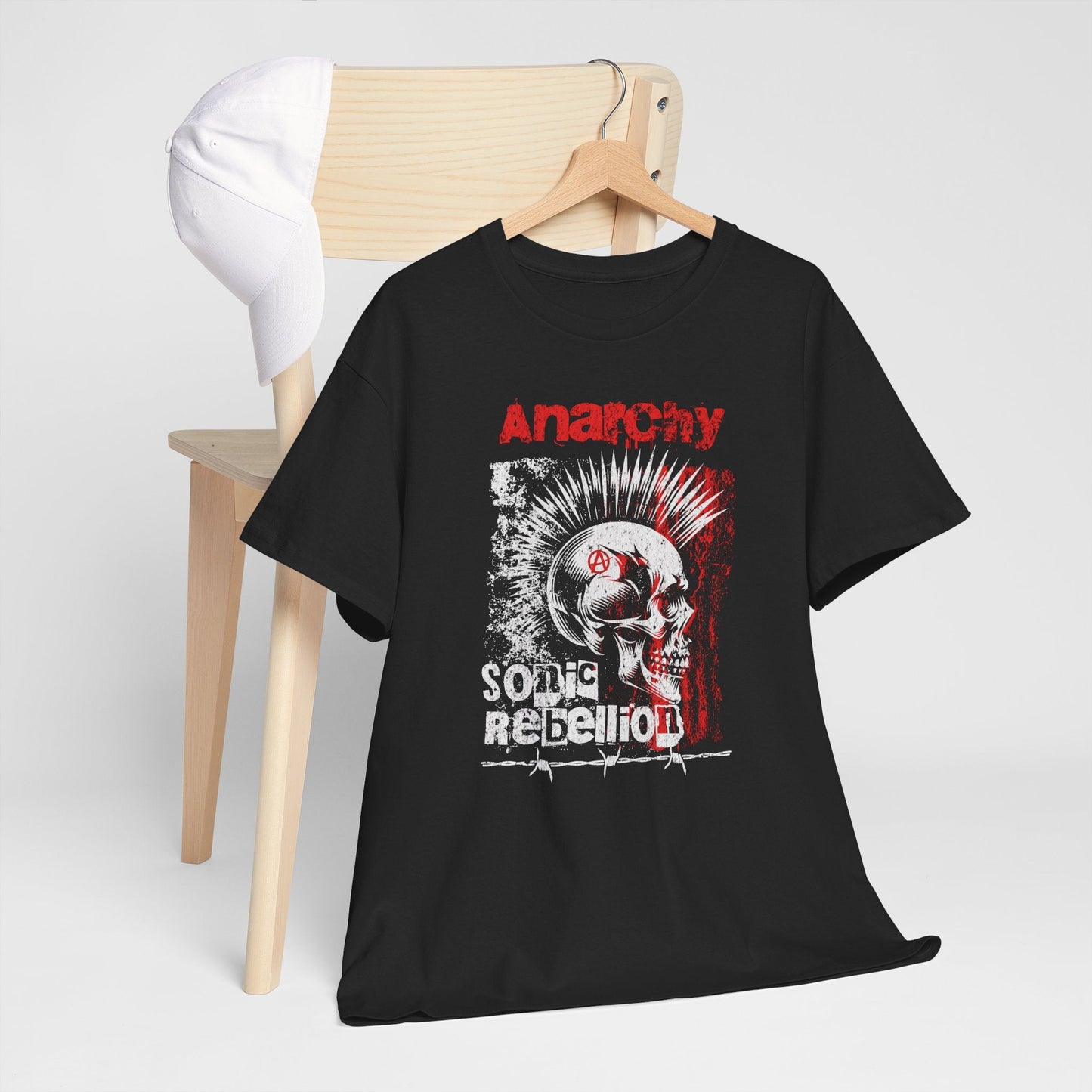 Anarchy Sonic Rebellion | Unisex t - skjorte med klassisk passform - T-Shirt - Iskyns.no