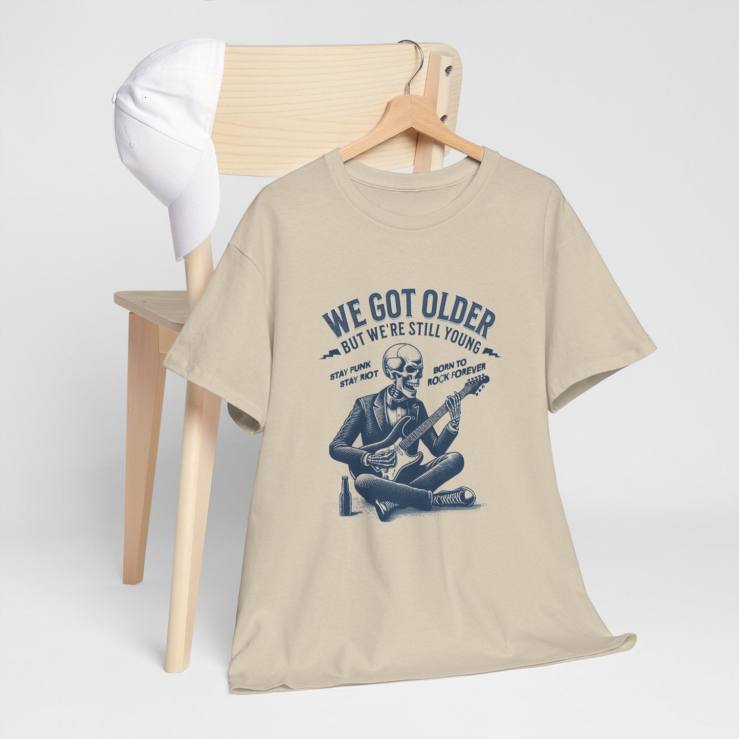 Awesome Punk Dad | Tøff t - skjorte for punkpappa - T-Shirt - Iskyns.no