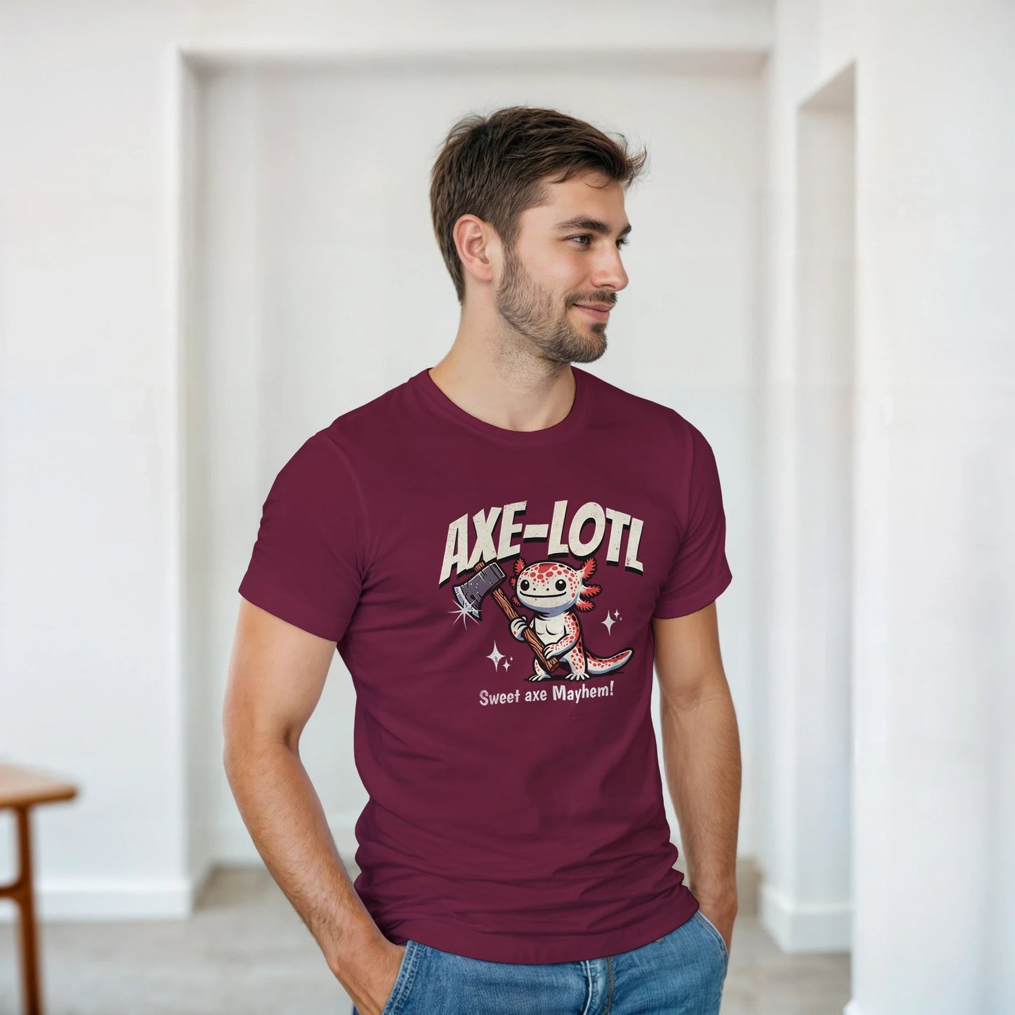 Axe - Lotl | Unisex t - skjorte med klassisk passform - Print Material - Iskyns.no