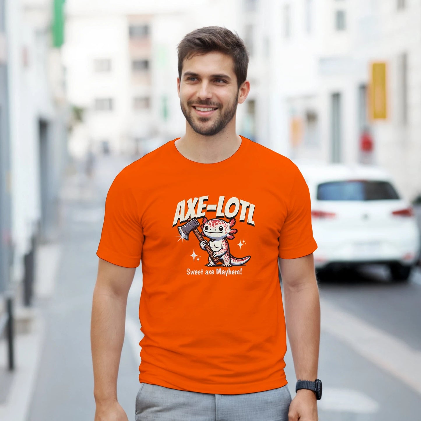 Axe - Lotl | Unisex t - skjorte med klassisk passform - Print Material - Iskyns.no