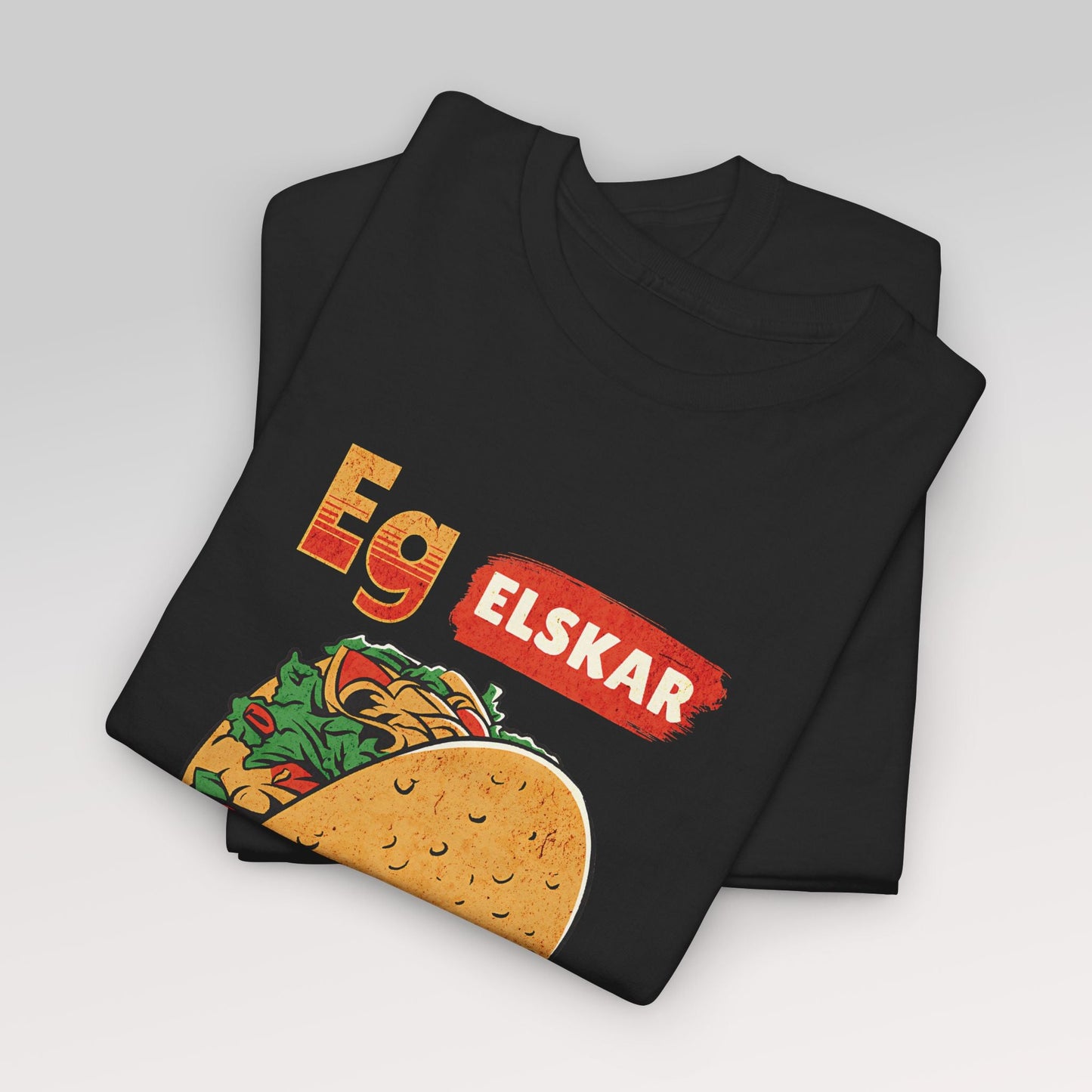 Eg elskar taco fredag | Unisex t - skjorte med klassisk passform - T-Shirt - Iskyns.no