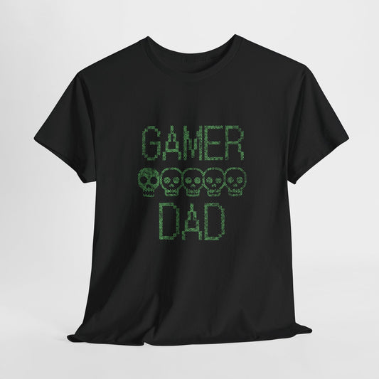Gamer Dad | Retro gaming t - skjorte til pappa - T-Shirt - Iskyns.no