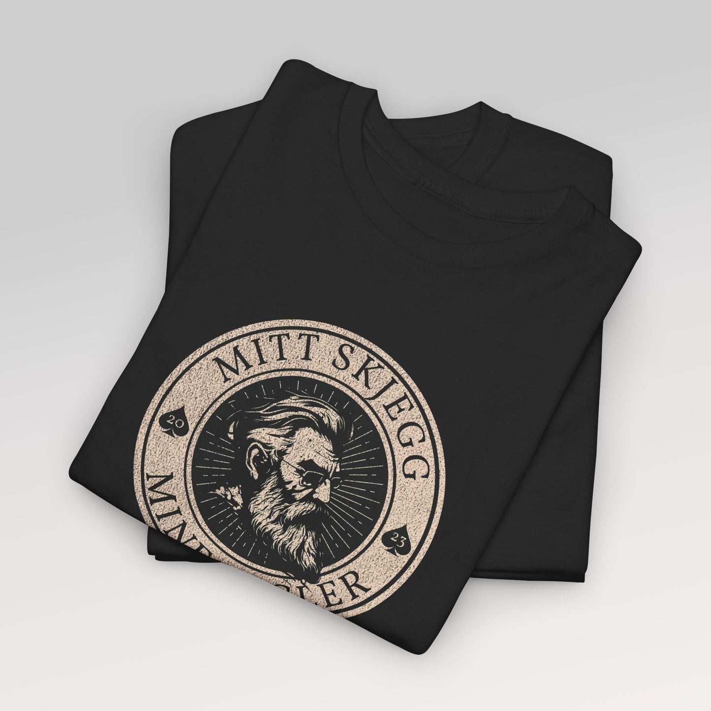Mitt skjegg. Mine regler | Herre t - skjorte for ekte skjeggmenn - T-Shirt - Iskyns.no