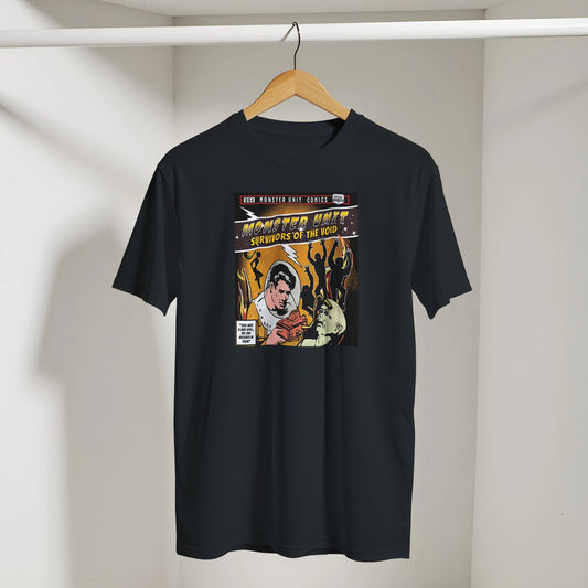 Monster Unit Comics | Retro - futuristisk T - skjorte i Unisex klassisk passform - Print Material - Iskyns.no