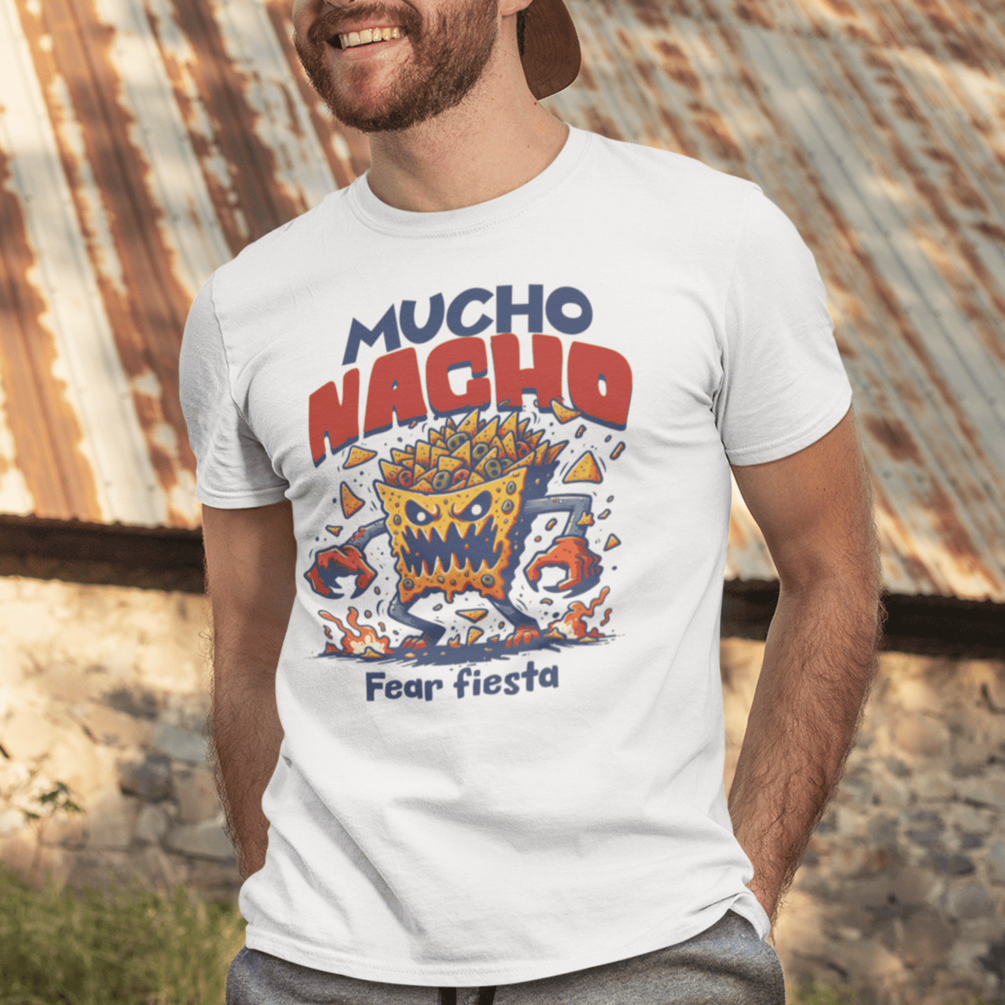 Mucho Nacho - Unisex t - skjorte - Print Material - Iskyns.no