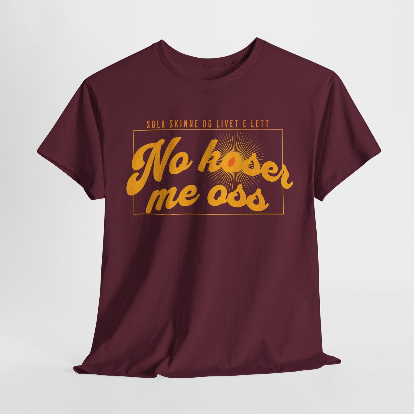 No Koser Me Oss | Unisex t - skjorte med klassisk passform - T-Shirt - Iskyns.no