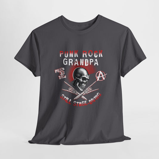 Punk Rock Grandpa | Stage - diving bestefar t - skjorte - T-Shirt - Iskyns.no