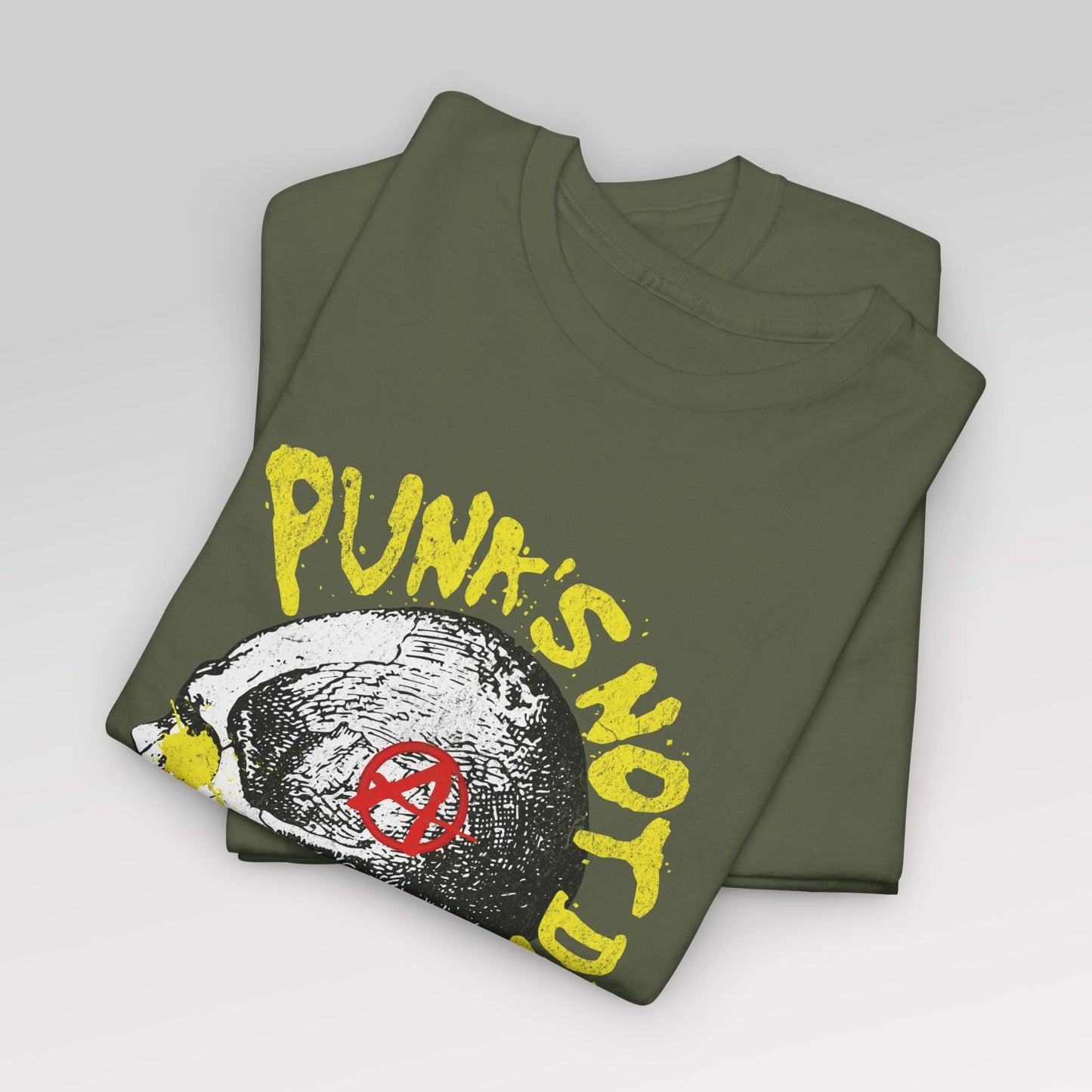 Punk’s Not Dead | Anarkistisk punk t - skjorte - T-Shirt - Iskyns.no