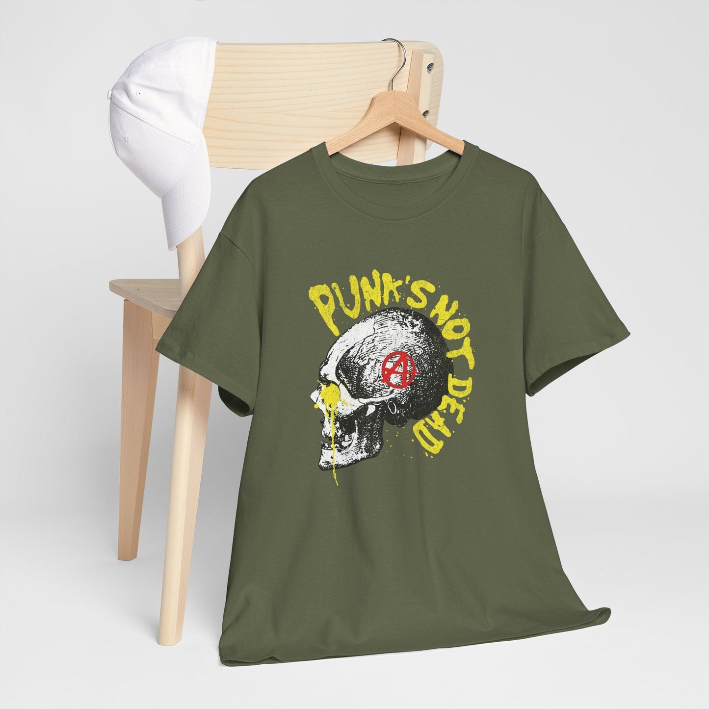 Punk’s Not Dead | Anarkistisk punk t - skjorte - T-Shirt - Iskyns.no