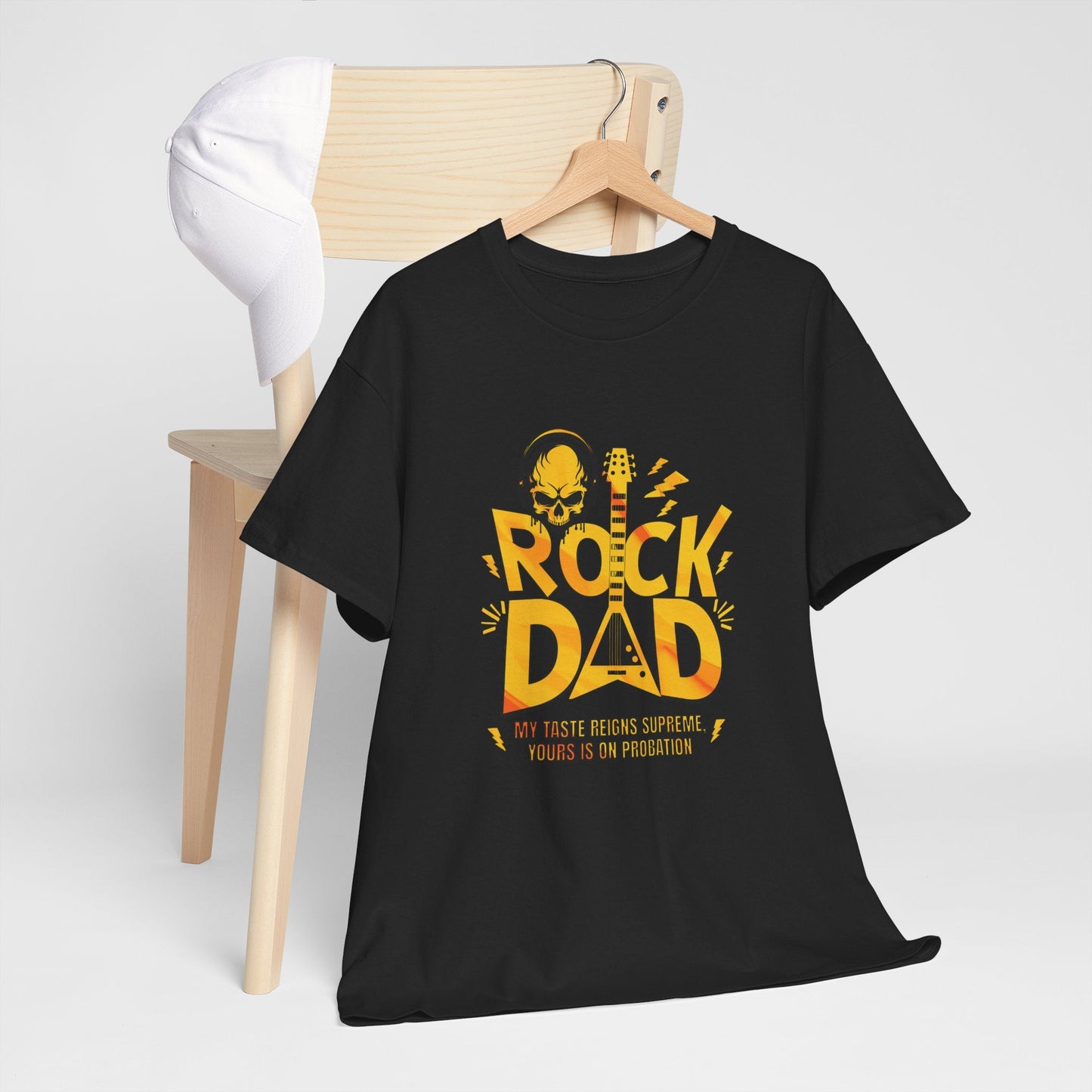Rock Dad | T - skjorte for rockeelskende fedre - T-Shirt - Iskyns.no