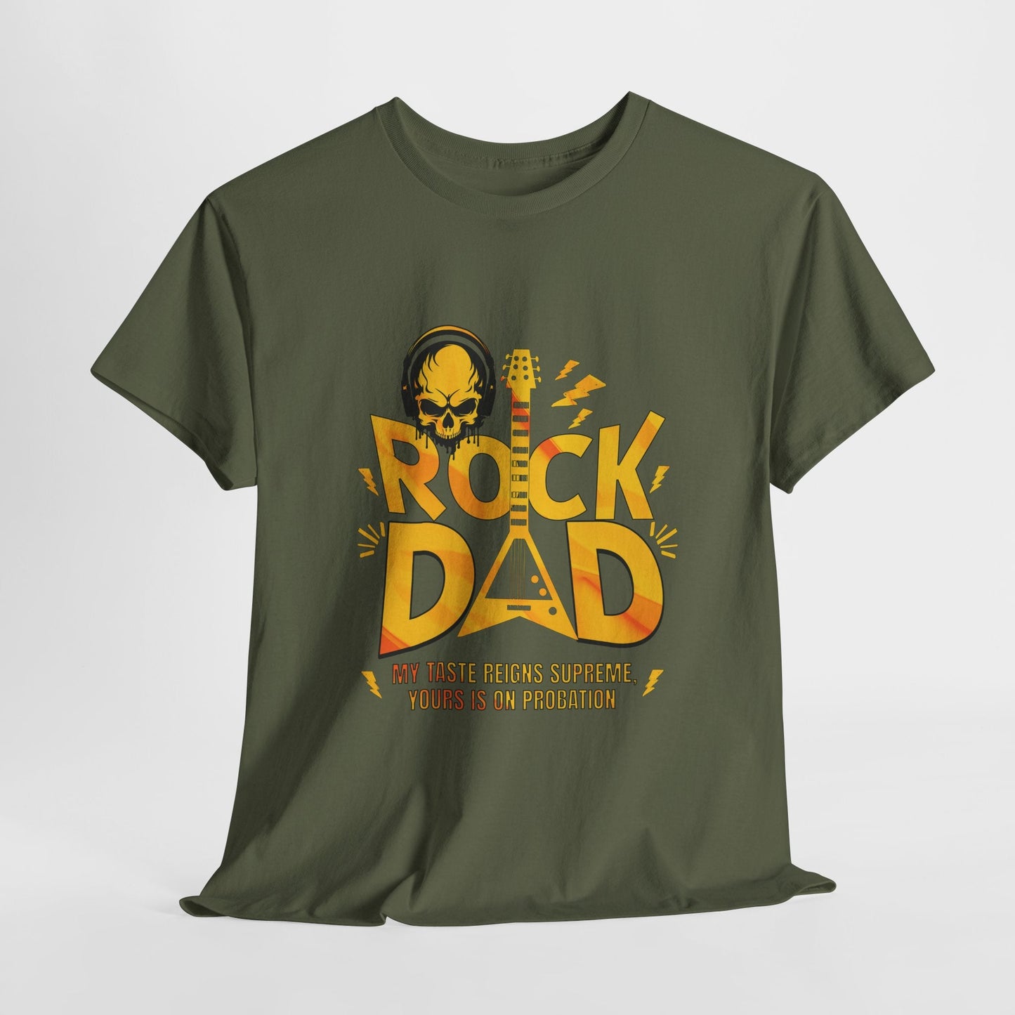 Rock Dad | T - skjorte for rockeelskende fedre - T-Shirt - Iskyns.no