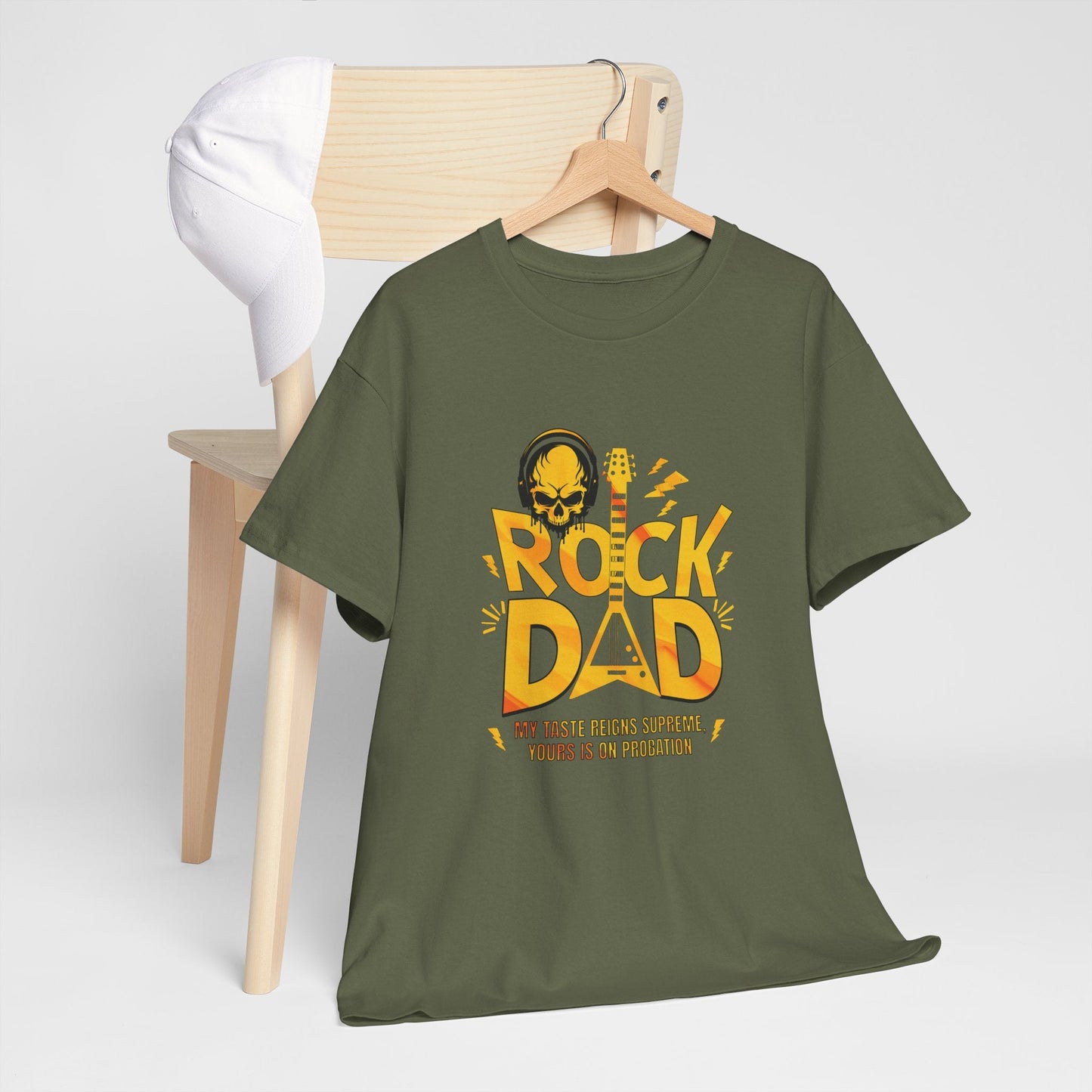 Rock Dad | T - skjorte for rockeelskende fedre - T-Shirt - Iskyns.no