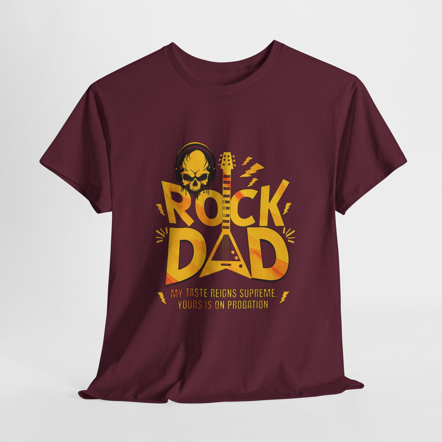 Rock Dad | T - skjorte for rockeelskende fedre - T-Shirt - Iskyns.no