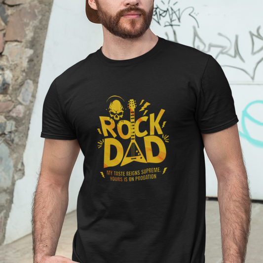 Rock Dad | T-skjorte for rockeelskende fedre