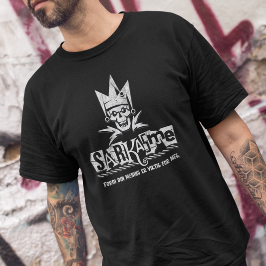 Sarkasme - fordi din mening er viktig for meg | Unisex t-skjorte med klassisk passform