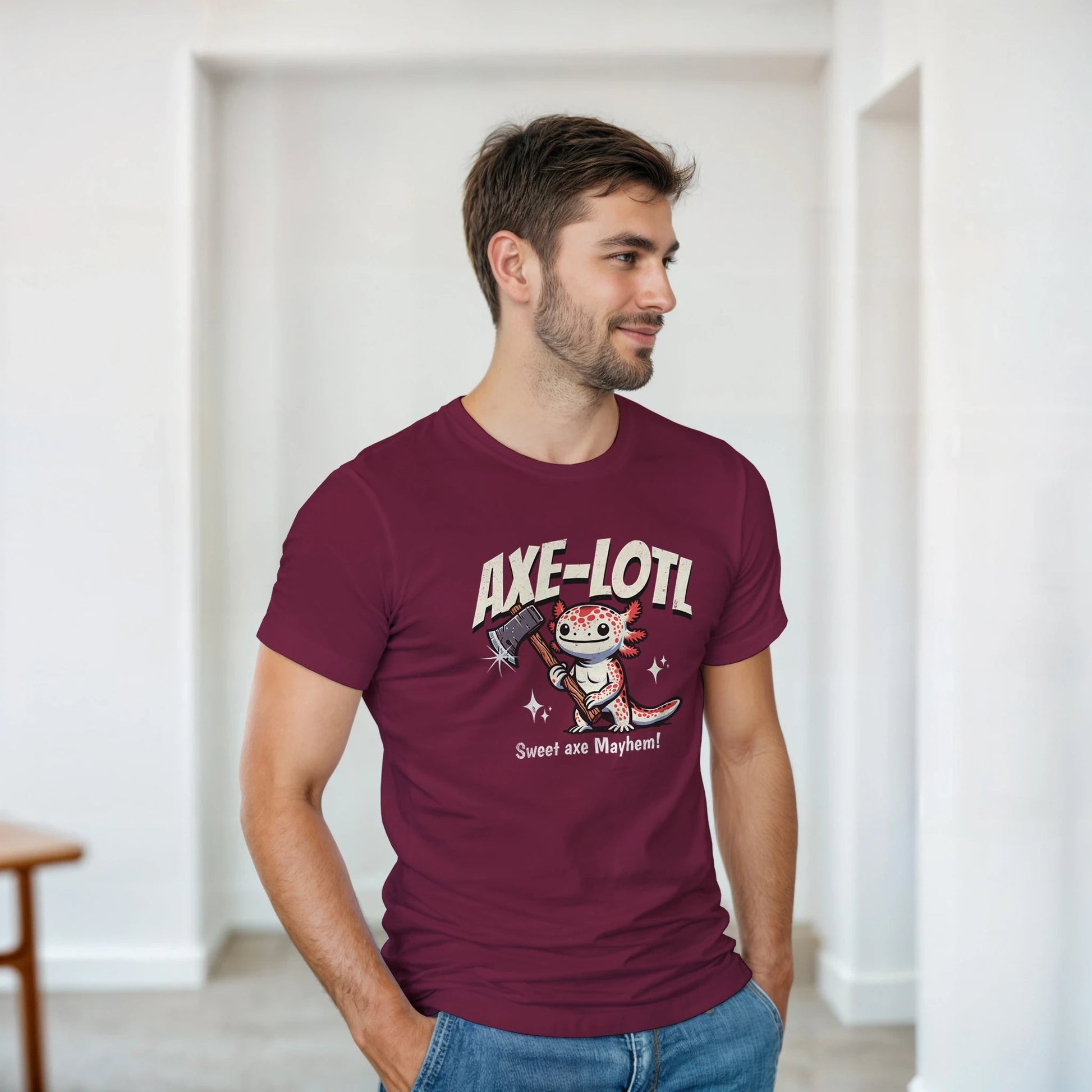 Axe - Lotl | Unisex t - skjorte med klassisk passform - Print Material - Iskyns.no