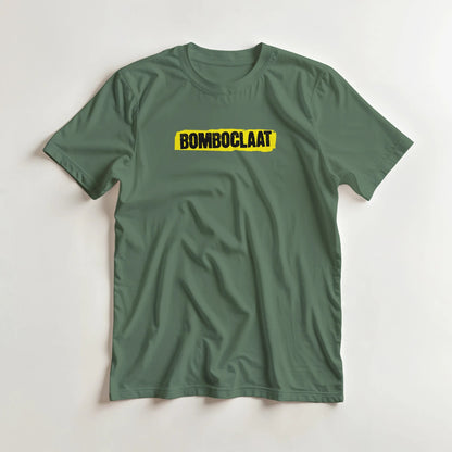 Bomboclaat | Unisex t - skjorte med klassisk passform - Print Material - Iskyns.no