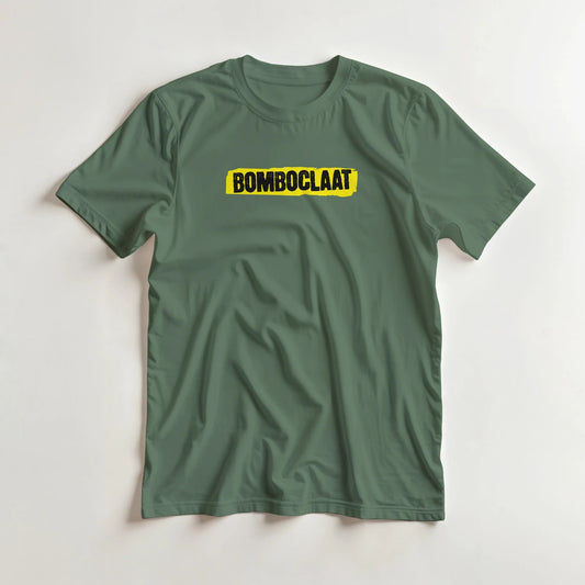 Bomboclaat | Unisex t - skjorte med klassisk passform - Print Material - Iskyns.no