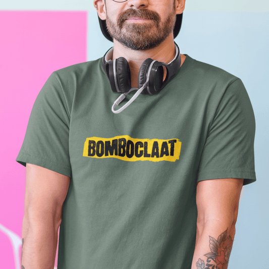 Bomboclaat - Unisex t - skjorte - Print Material - Iskyns.no