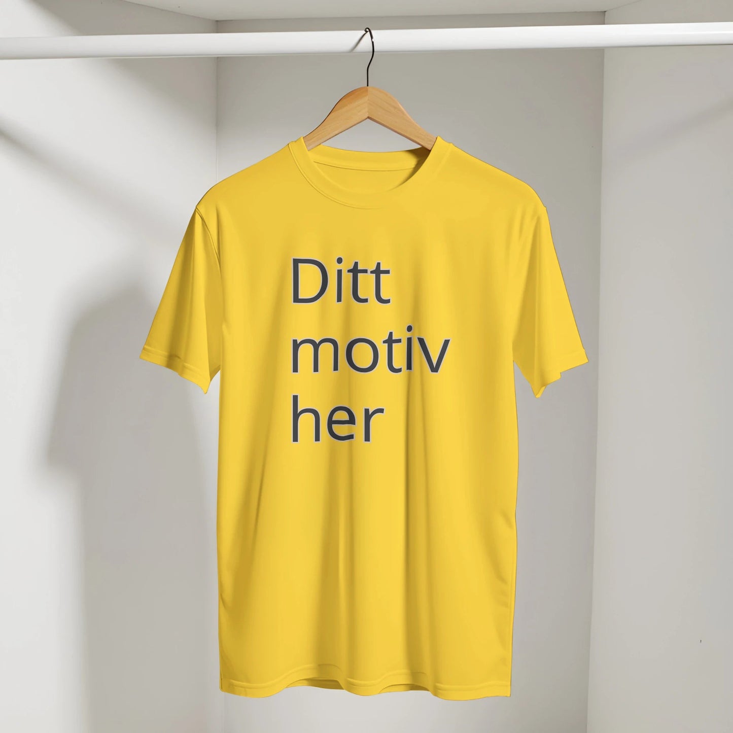 Design din egen t - skjorte| Unisex t - skjorte med klassisk passform - T-Shirt - Iskyns.no