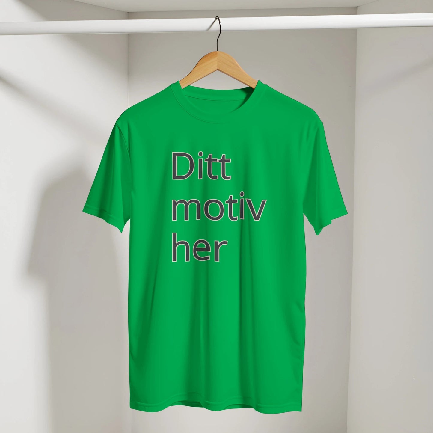 Design din egen t - skjorte| Unisex t - skjorte med klassisk passform - T-Shirt - Iskyns.no