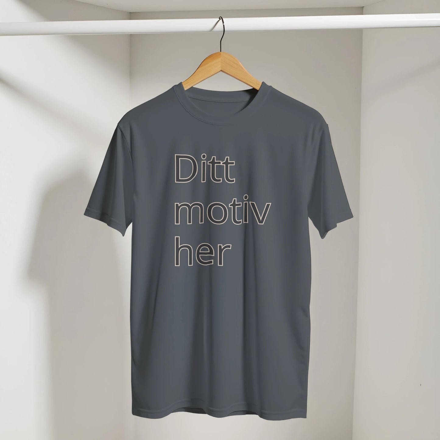 Design din egen t - skjorte| Unisex t - skjorte med klassisk passform - T-Shirt - Iskyns.no