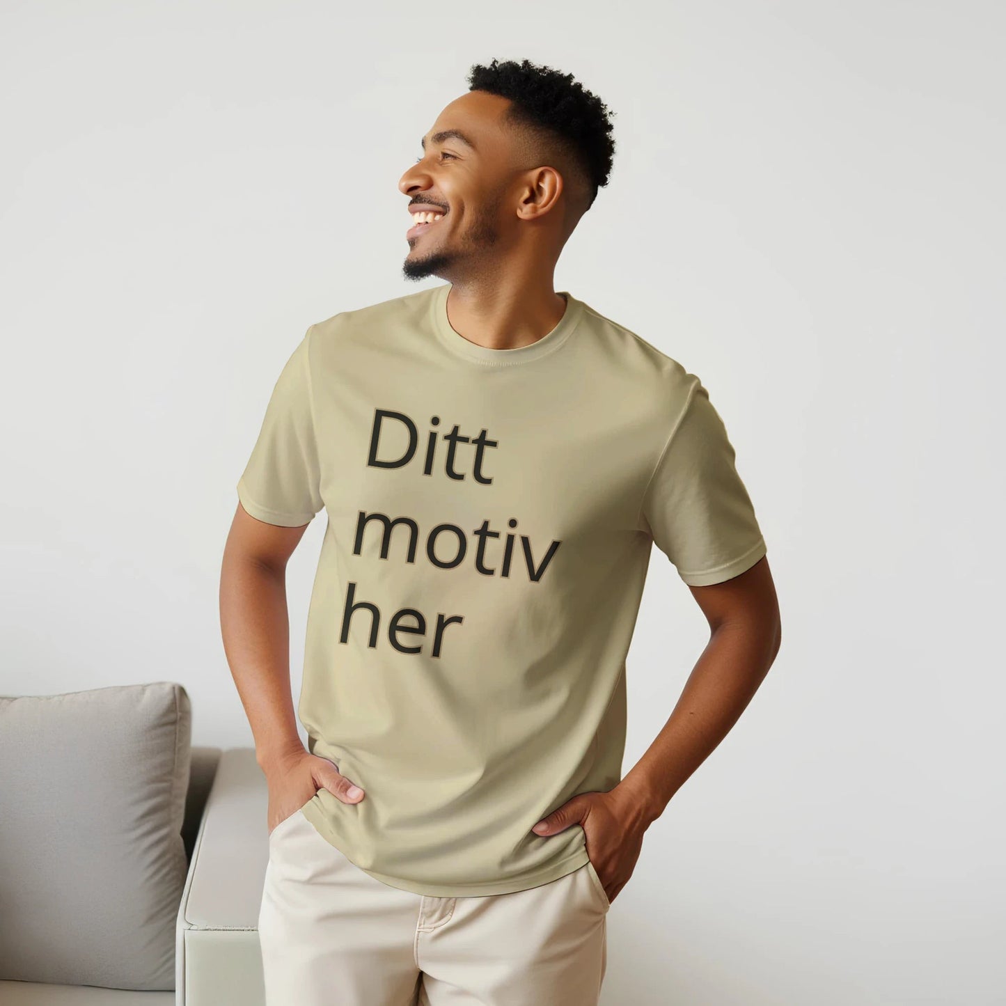 Design din egen t - skjorte| Unisex t - skjorte med klassisk passform - T-Shirt - Iskyns.no