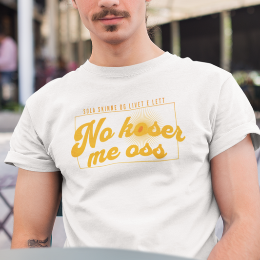 No Koser Me Oss | Unisex t-skjorte med klassisk passform