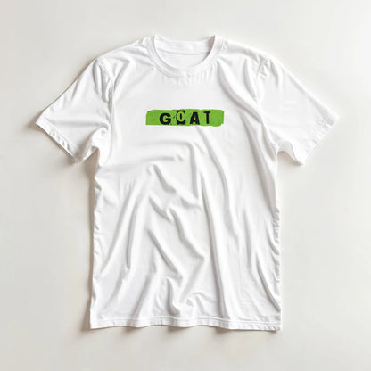 GOAT | Unisex t - skjorte med klassisk passform - Print Material - Iskyns.no