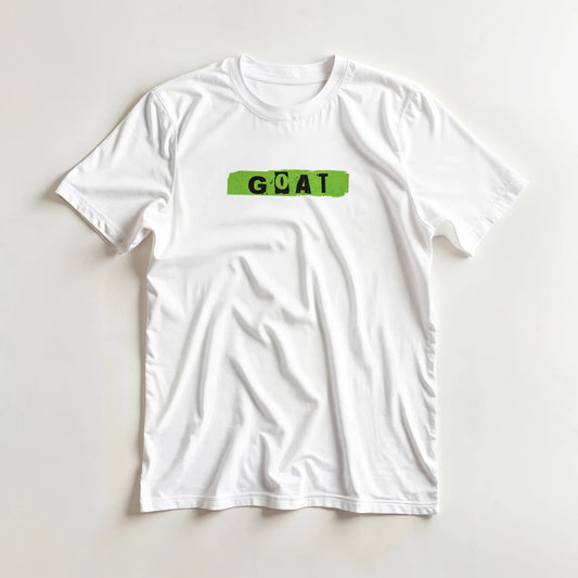 GOAT | Unisex t - skjorte med klassisk passform - Print Material - Iskyns.no