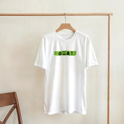 GOAT | Unisex t - skjorte med klassisk passform - Print Material - Iskyns.no