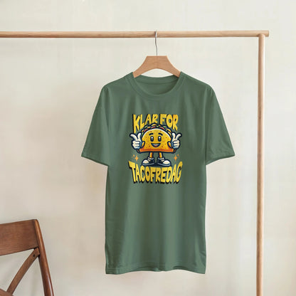 Klar for Tacofredag | Unisex t - skjorte med klassisk passform - Print Material - Iskyns.no