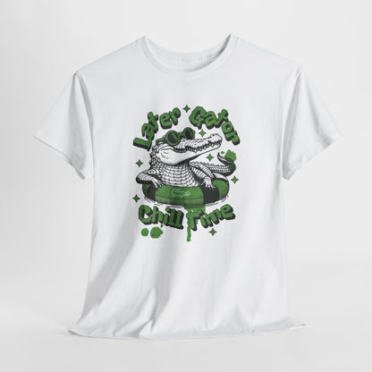 Later Gator – Chill Time | Dame t - skjorte med klassisk passform - T-Shirt - Iskyns.no