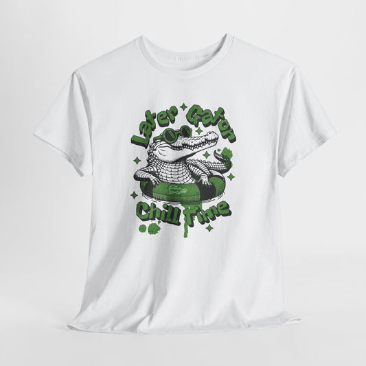 Later Gator – Chill Time | Dame t - skjorte med klassisk passform - T-Shirt - Iskyns.no