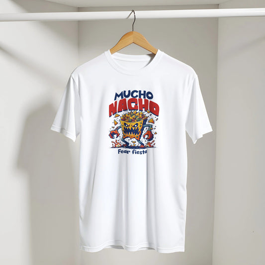 Mucho Nacho | Unisex t - skjorte med klassisk passform - Print Material - Iskyns.no