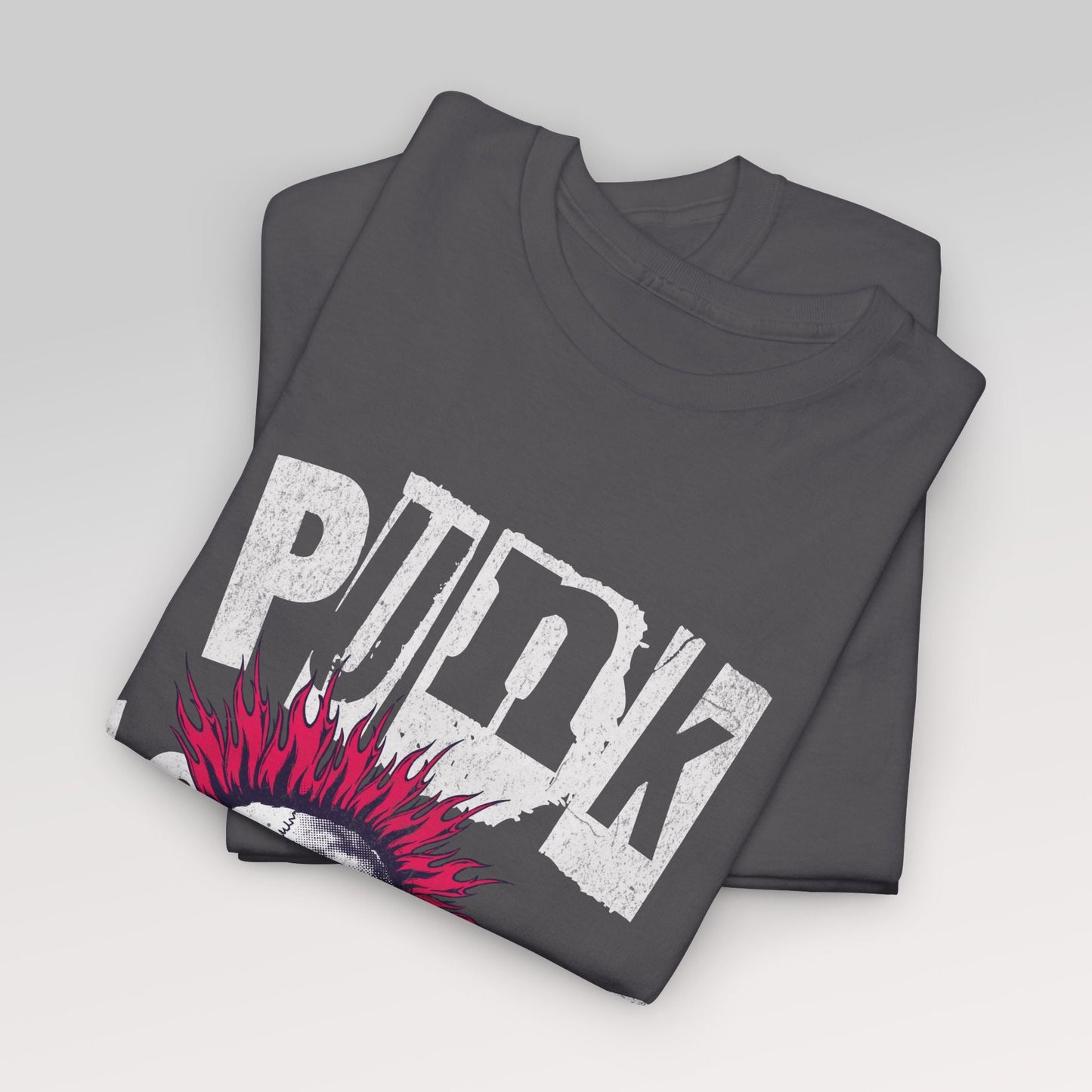 Punk Is Not Dead | Mohawk hodeskalle t - skjorte - T-Shirt - Iskyns.no