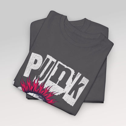 Punk Is Not Dead | Mohawk hodeskalle t - skjorte - T-Shirt - Iskyns.no
