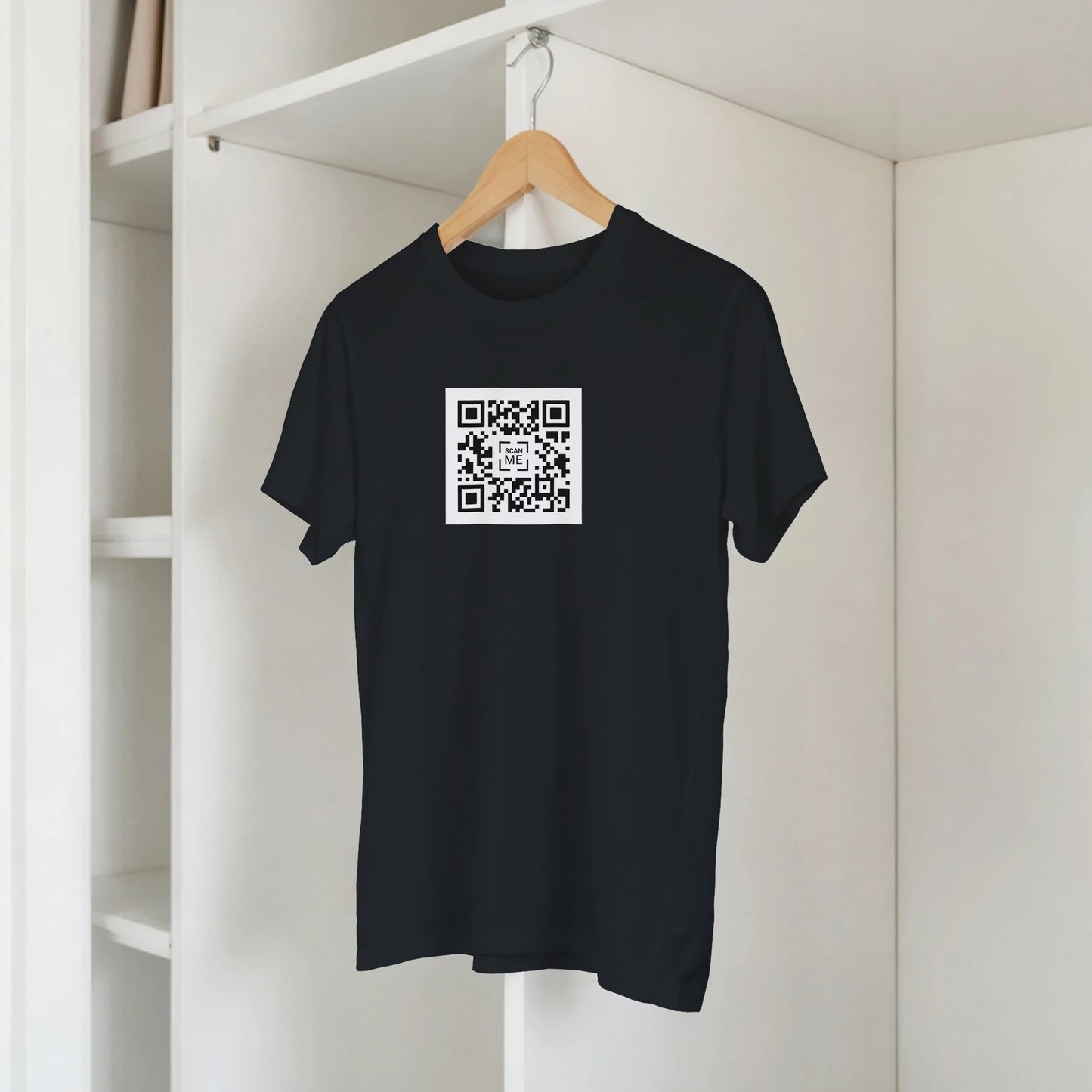 QR - kode | Unisex t - skjorte med klassisk passform - Iskyns.no