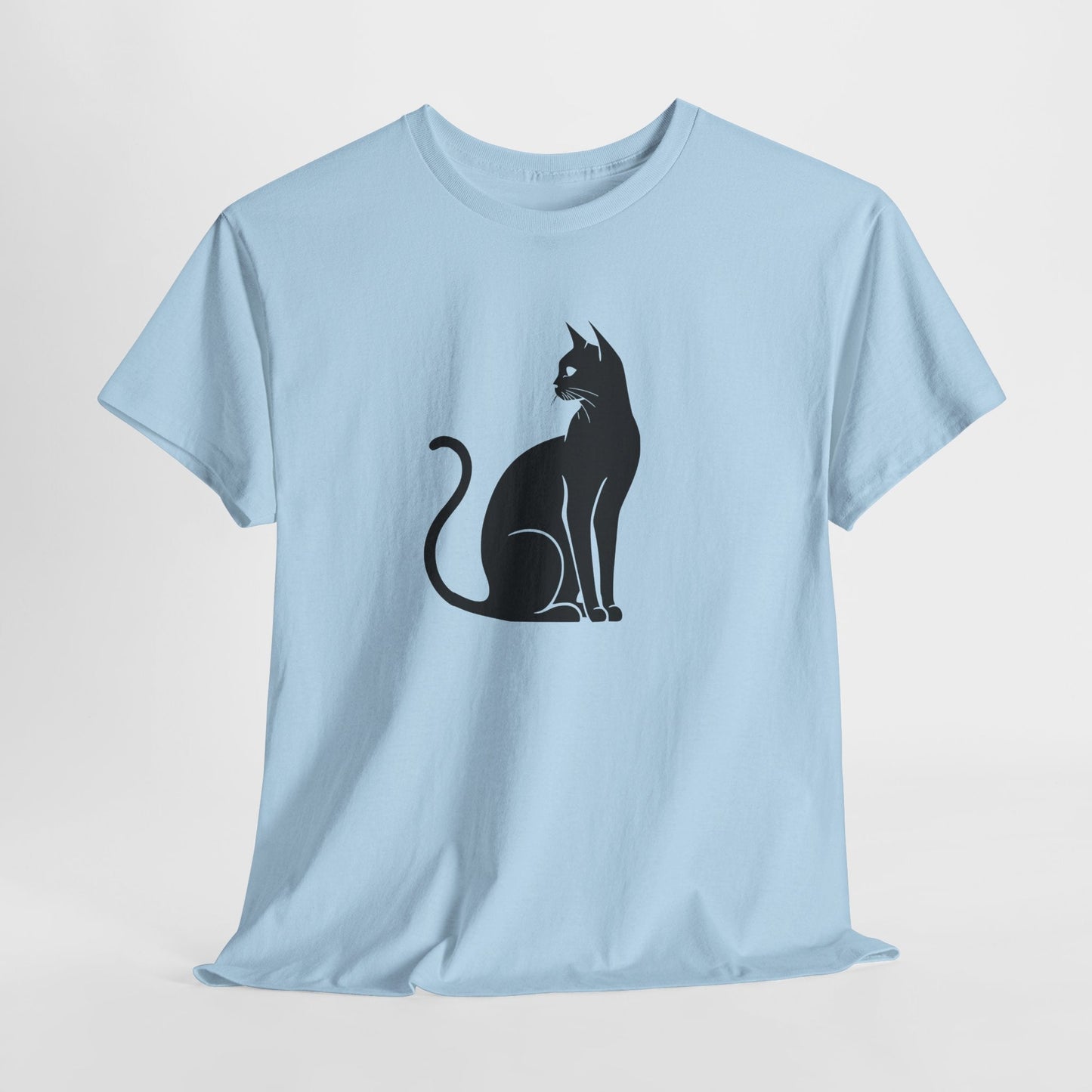 Svart katt | Dame t - skjorte med klassisk passform - T-Shirt - Iskyns.no