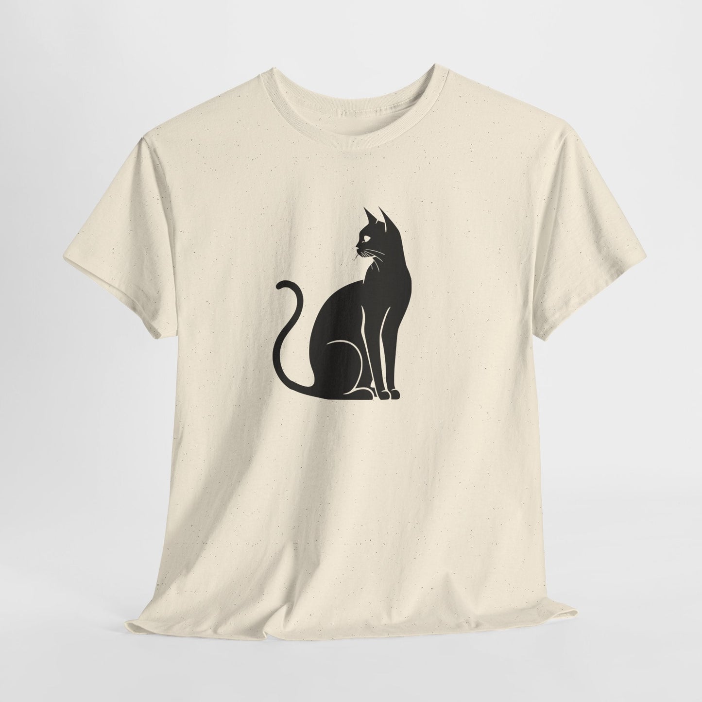Svart katt | Dame t - skjorte med klassisk passform - T-Shirt - Iskyns.no