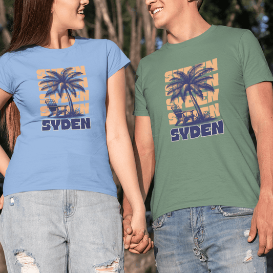 Syden| Unisex t - skjorte med klassisk passform - Print Material - Iskyns.no