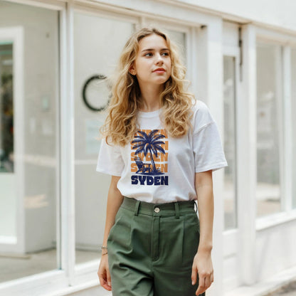 Syden| Unisex t - skjorte med klassisk passform - Print Material - Iskyns.no