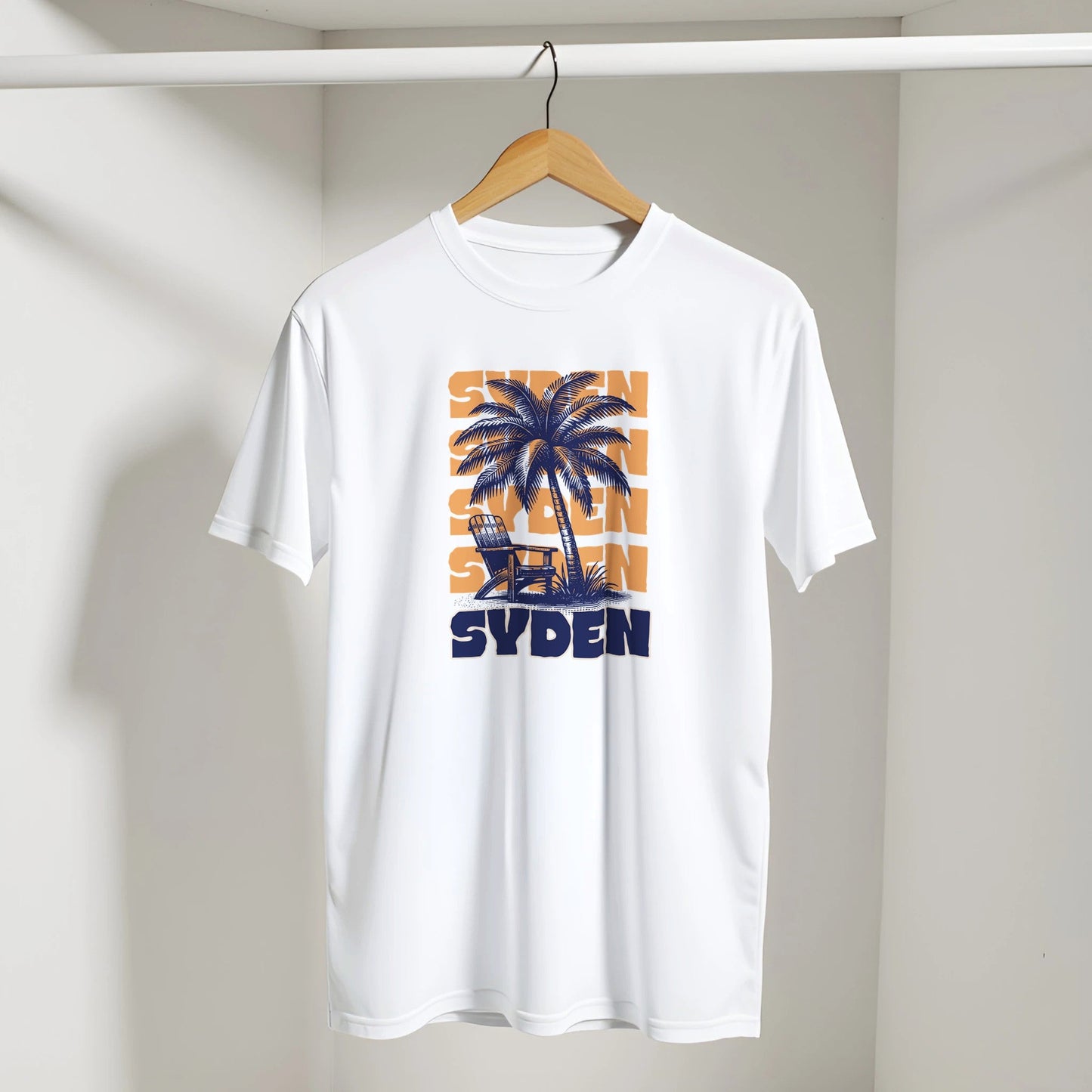 Syden| Unisex t - skjorte med klassisk passform - Print Material - Iskyns.no